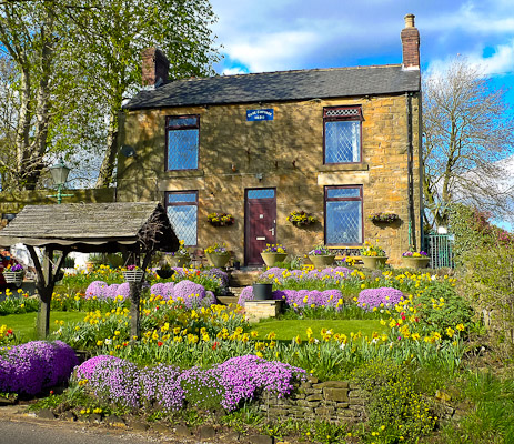 Rose Cottage..a typical English Country Garden