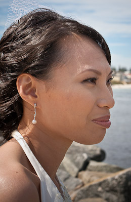 Bride at Cottesloe