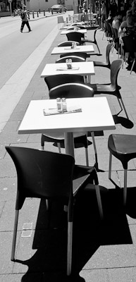 Coffee time on the Cappuccino Strip in Freo