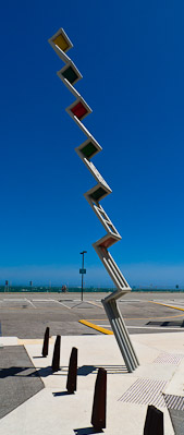 This striking piece of art is at the entrance to the South Mole in Fremantle