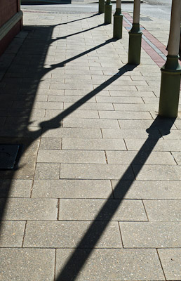 Simple shadows on High Street