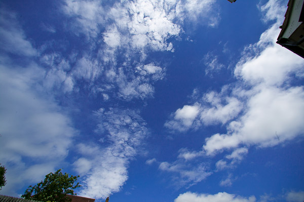 The first of a theme of 'Wide' with a glorious summer sky