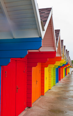 Beach Huts at Scarborough