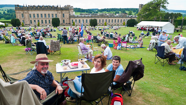 Garden Party at Chatsworth House