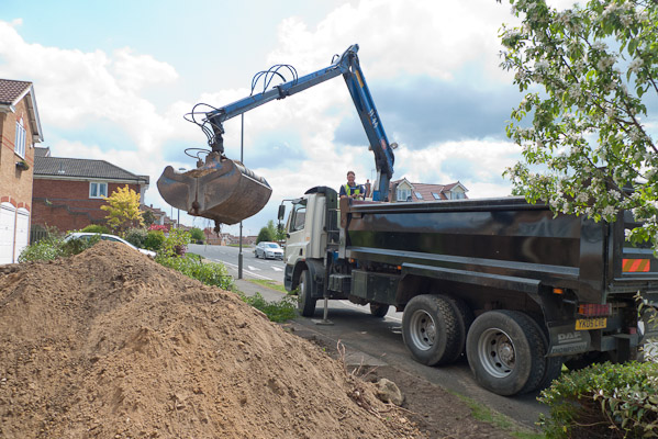 The Beast devours our garden