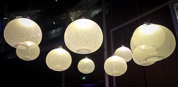 Lights at The Curve in Leicester