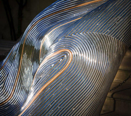 Texture from sculpture - ROD GOMLI by Ron Arad