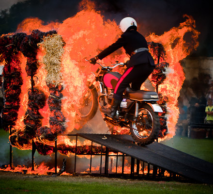 White Helmets at the Chatsworth Show