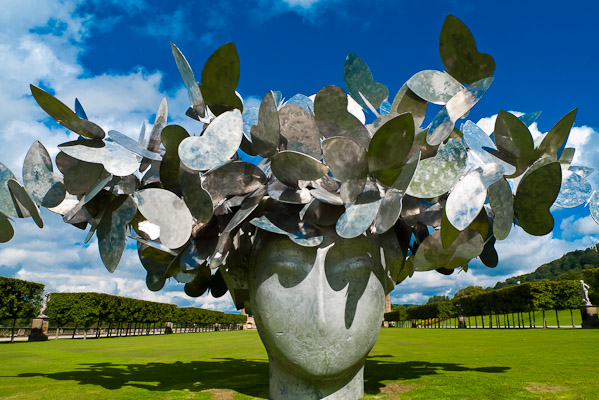 'Butterflies 'sculpture at Chtasworth House