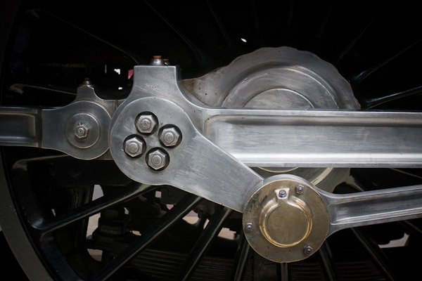 Crankshaft from the streamlined Duchess Of Hamilton Locomotive