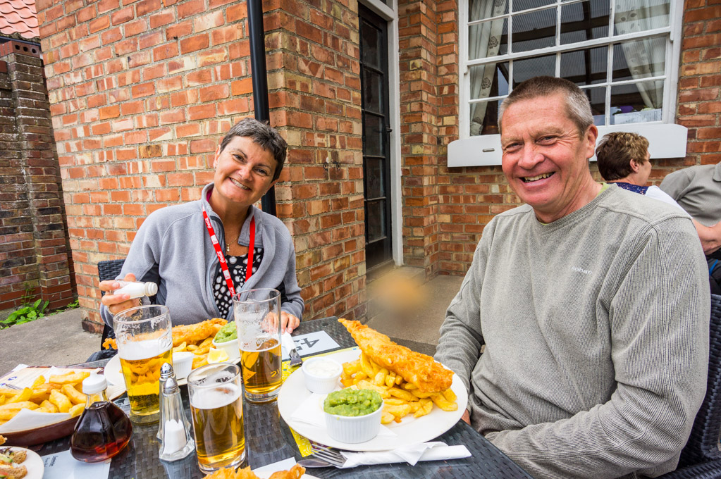 Lunch at the Ship Inn Sewerby - again!