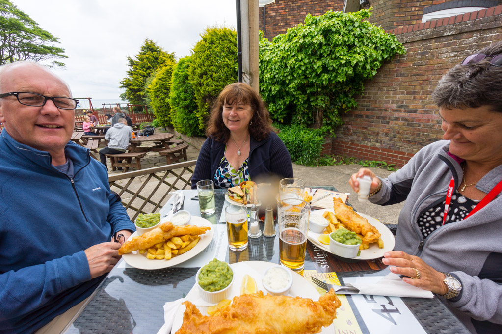 Lunch at the Ship Inn Sewerby - again!