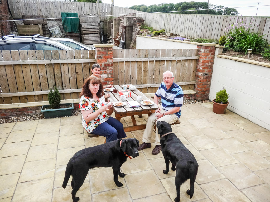 It's Kevin's birthday - breakfast