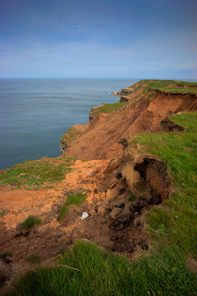 Filey, errosion