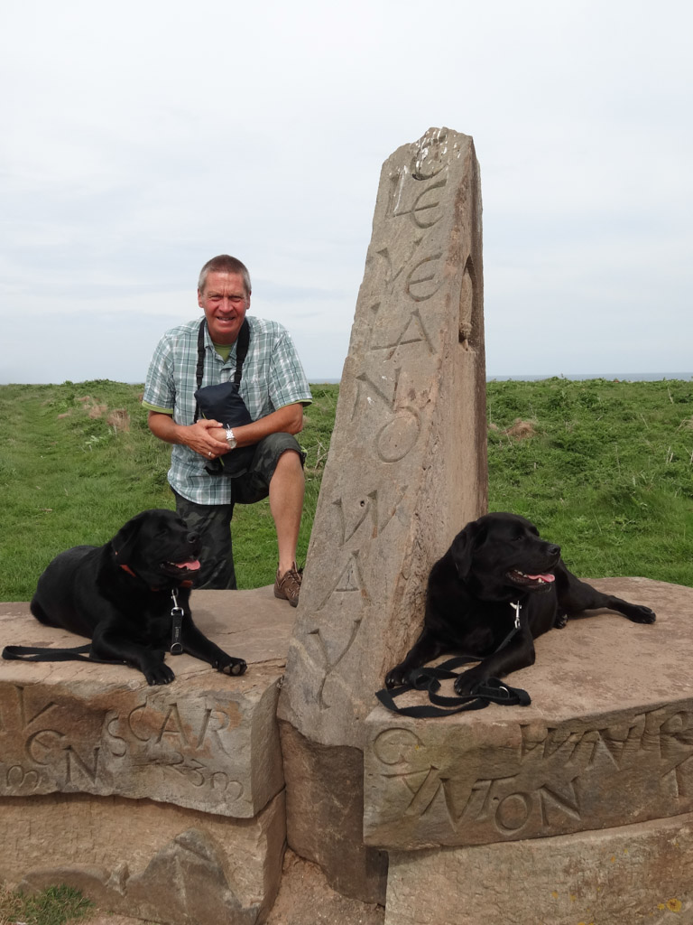 We walked some of the Cleveland Way