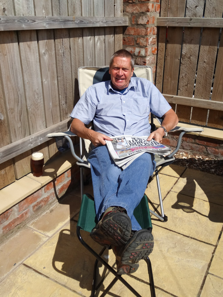 Reading the Sunday papers (on Thursday!)