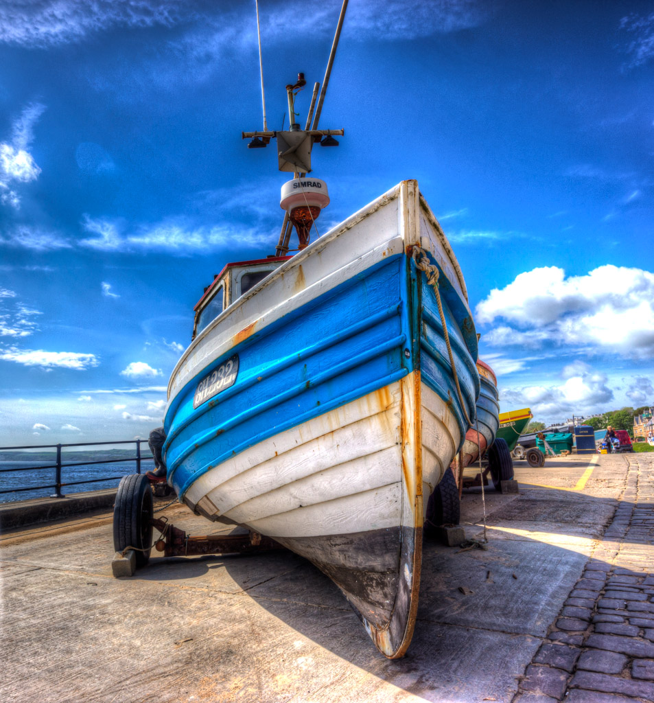 Filey Cobble landing