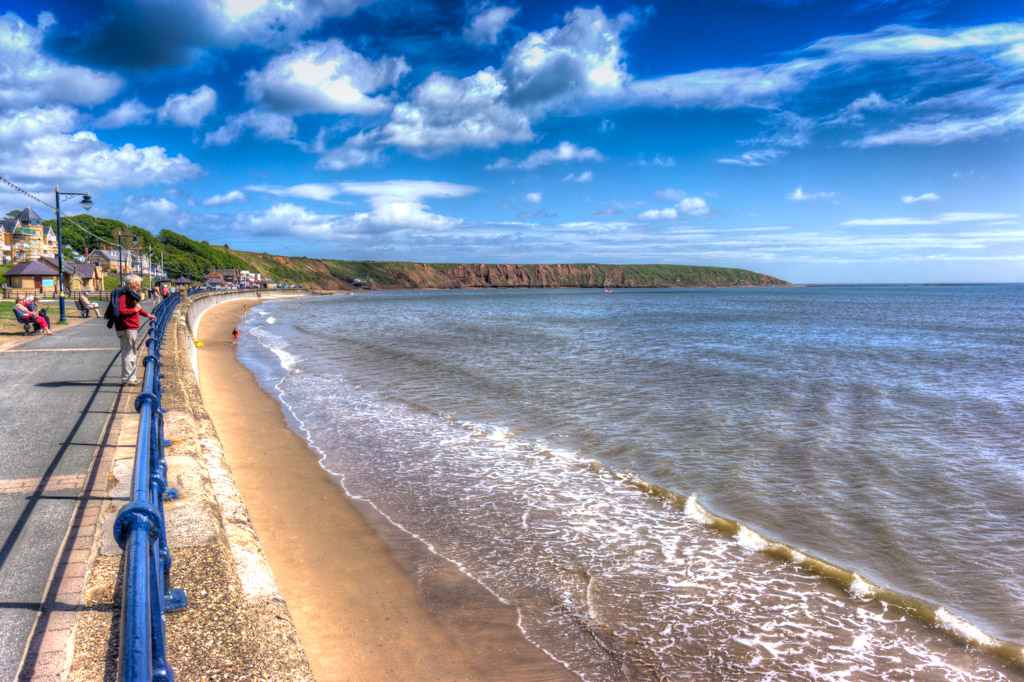Filey promenande