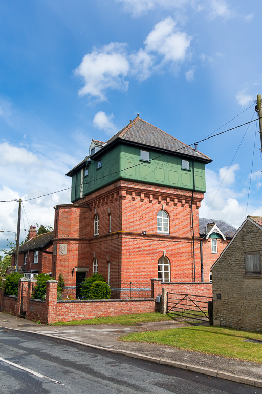 Old water tower converted to a house