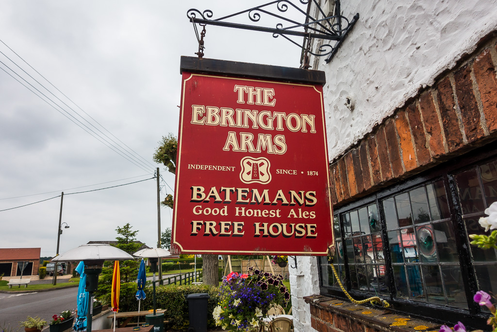 The Ebrington Arms is a 16th Century village inn serving excellent food and drink. The pub is situated in the village of Kirkby-on-Bain