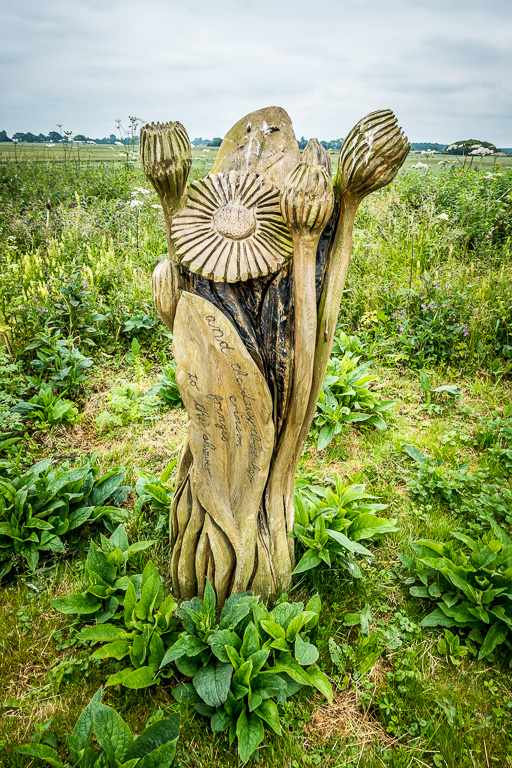 The “Water Rail Way” route follows the River Witham from Lincoln to Boston.