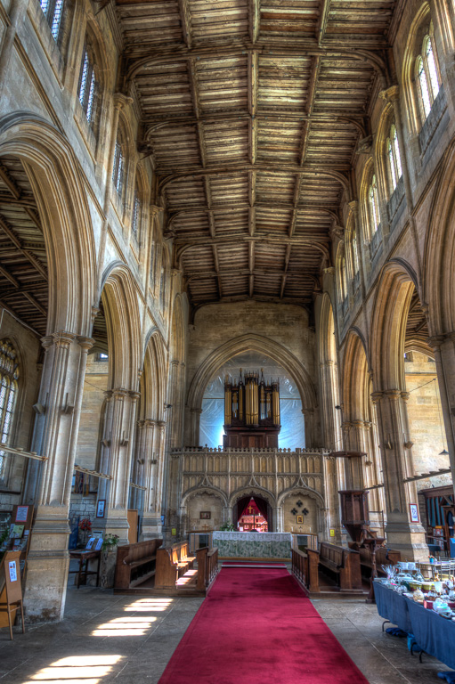 Inside Tattersall Church